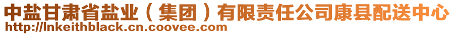 中鹽甘肅省鹽業(yè)（集團）有限責(zé)任公司康縣配送中心