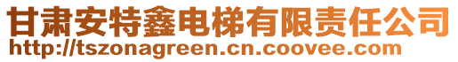 甘肅安特鑫電梯有限責(zé)任公司