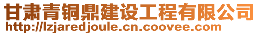 甘肅青銅鼎建設(shè)工程有限公司