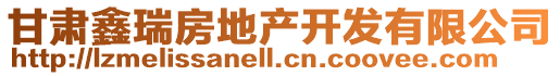 甘肅鑫瑞房地產(chǎn)開(kāi)發(fā)有限公司