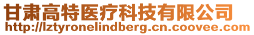 甘肅高特醫(yī)療科技有限公司