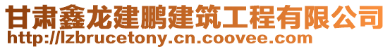 甘肅鑫龍建鵬建筑工程有限公司