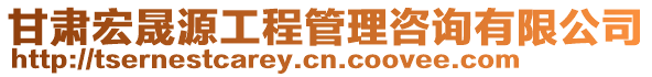 甘肅宏晟源工程管理咨詢有限公司