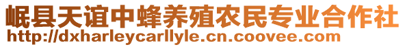 岷縣天誼中蜂養(yǎng)殖農(nóng)民專業(yè)合作社