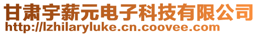 甘肅宇薪元電子科技有限公司