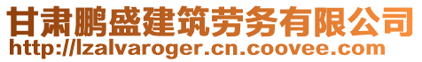 甘肅鵬盛建筑勞務(wù)有限公司