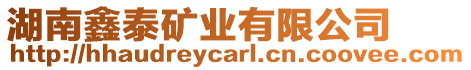 湖南鑫泰礦業(yè)有限公司