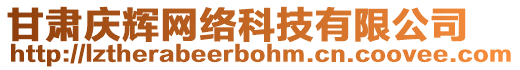 甘肅慶輝網(wǎng)絡(luò)科技有限公司