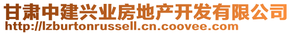 甘肅中建興業(yè)房地產(chǎn)開發(fā)有限公司