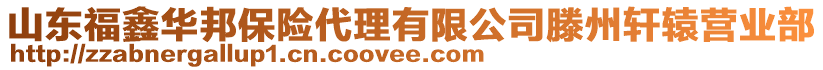 山东福鑫华邦保险代理有限公司滕州轩辕营业部