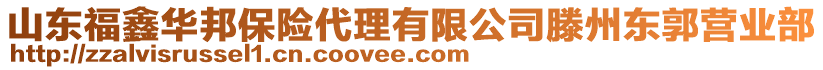 山东福鑫华邦保险代理有限公司滕州东郭营业部