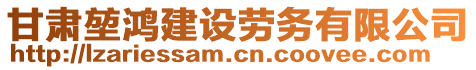 甘肅堃鴻建設(shè)勞務(wù)有限公司