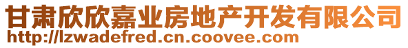 甘肅欣欣嘉業(yè)房地產(chǎn)開發(fā)有限公司