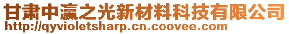 甘肅中瀛之光新材料科技有限公司