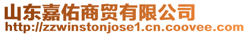 山東嘉佑商貿(mào)有限公司