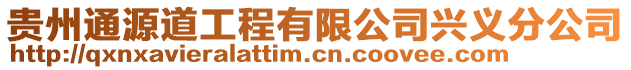 貴州通源道工程有限公司興義分公司