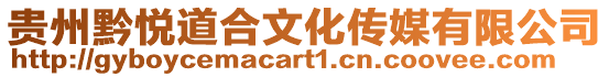 貴州黔悅道合文化傳媒有限公司
