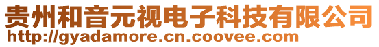 貴州和音元視電子科技有限公司