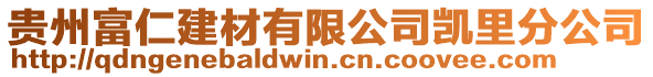 貴州富仁建材有限公司凱里分公司