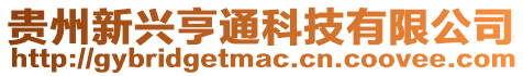 貴州新興亨通科技有限公司
