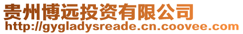 貴州博遠投資有限公司