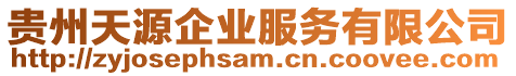 貴州天源企業(yè)服務(wù)有限公司