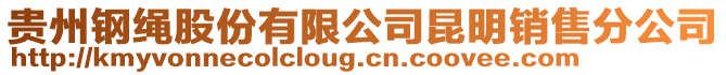 貴州鋼繩股份有限公司昆明銷售分公司