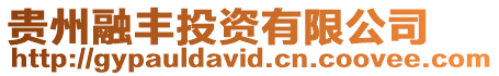 貴州融豐投資有限公司