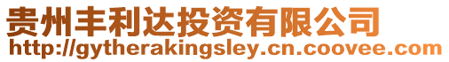 貴州豐利達投資有限公司