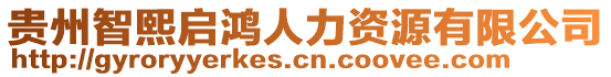 貴州智熙啟鴻人力資源有限公司