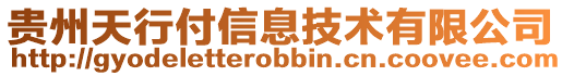 貴州天行付信息技術有限公司