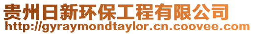 貴州日新環保工程有限公司