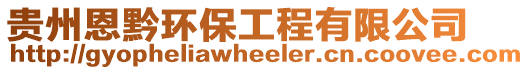 貴州恩黔環(huán)保工程有限公司