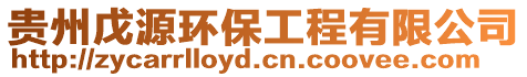 貴州戊源環保工程有限公司