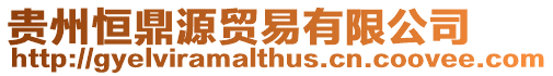 貴州恒鼎源貿(mào)易有限公司
