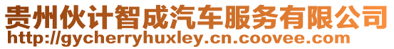 貴州伙計智成汽車服務有限公司