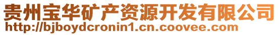 貴州寶華礦產資源開發有限公司