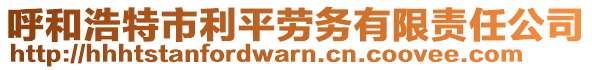 呼和浩特市利平勞務(wù)有限責(zé)任公司