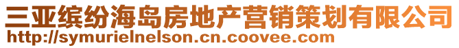 三亞繽紛海島房地產(chǎn)營銷策劃有限公司