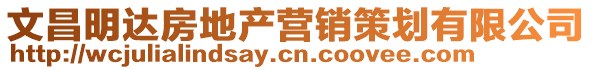 文昌明達(dá)房地產(chǎn)營(yíng)銷(xiāo)策劃有限公司