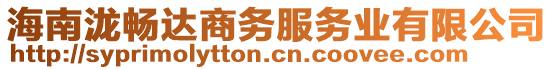 海南瀧暢達(dá)商務(wù)服務(wù)業(yè)有限公司