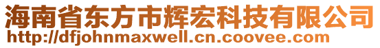 海南省東方市輝宏科技有限公司