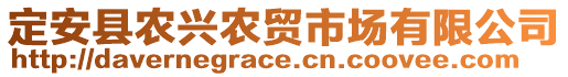 定安县农兴农贸市场有限公司