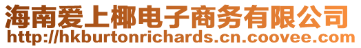 海南愛上椰電子商務有限公司