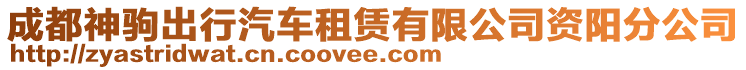 成都神駒出行汽車租賃有限公司資陽分公司