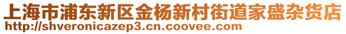 上海市浦東新區(qū)金楊新村街道家盛雜貨店