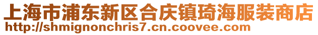 上海市浦東新區(qū)合慶鎮(zhèn)琦海服裝商店