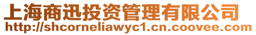 上海商迅投資管理有限公司