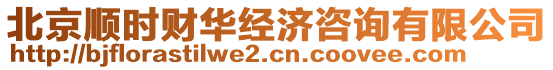 北京順時(shí)財(cái)華經(jīng)濟(jì)咨詢有限公司