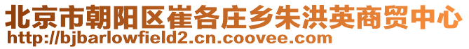 北京市朝陽區崔各莊鄉朱洪英商貿中心